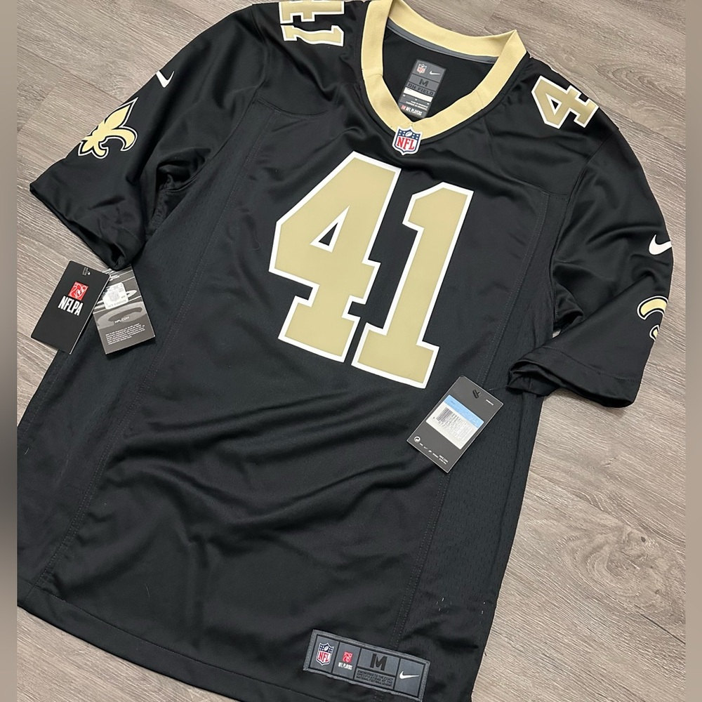 Men's New Orleans Saints Alvin Kamara Nike Black
Game Jersey